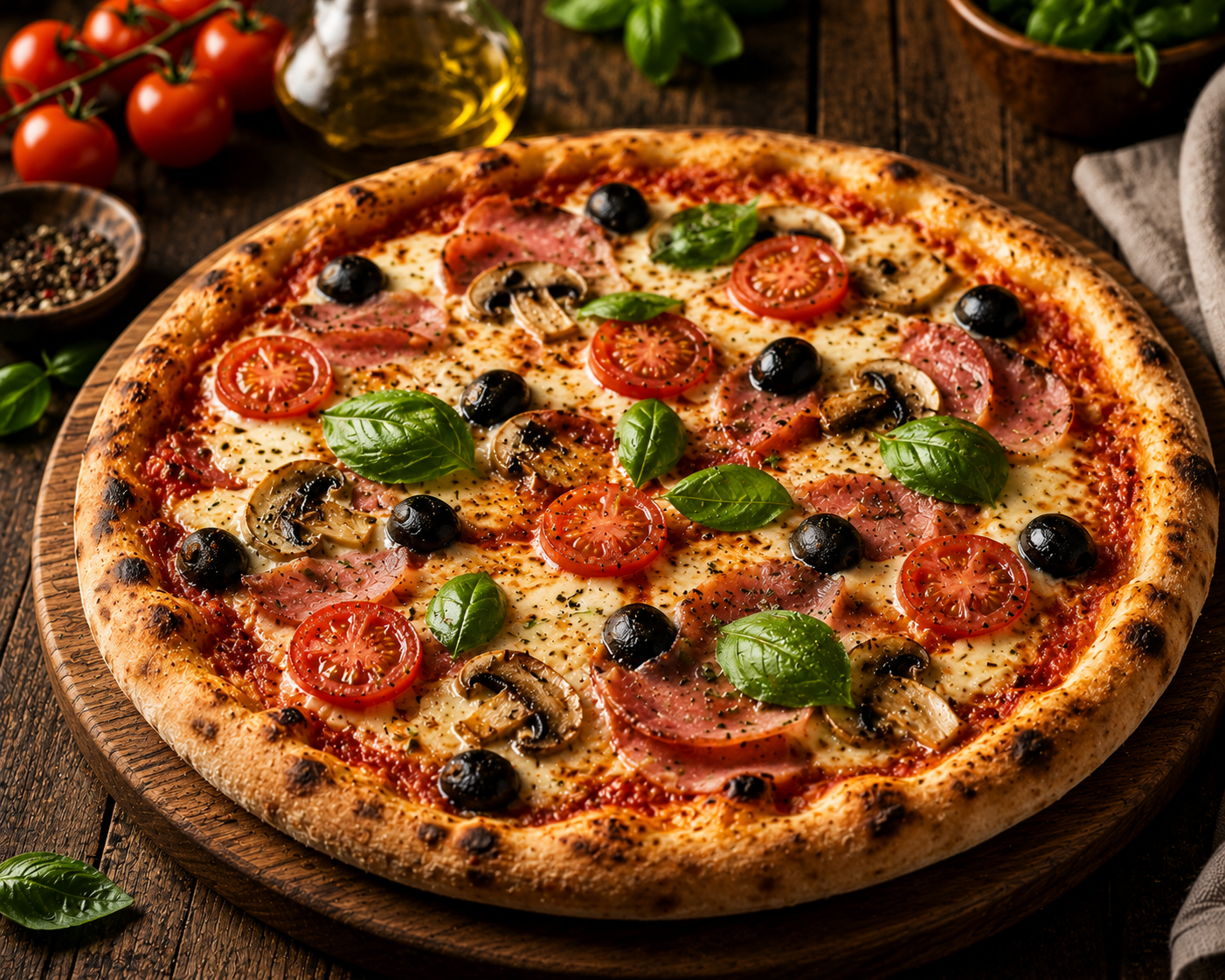 Toutes les pizzas à 16 CHF
